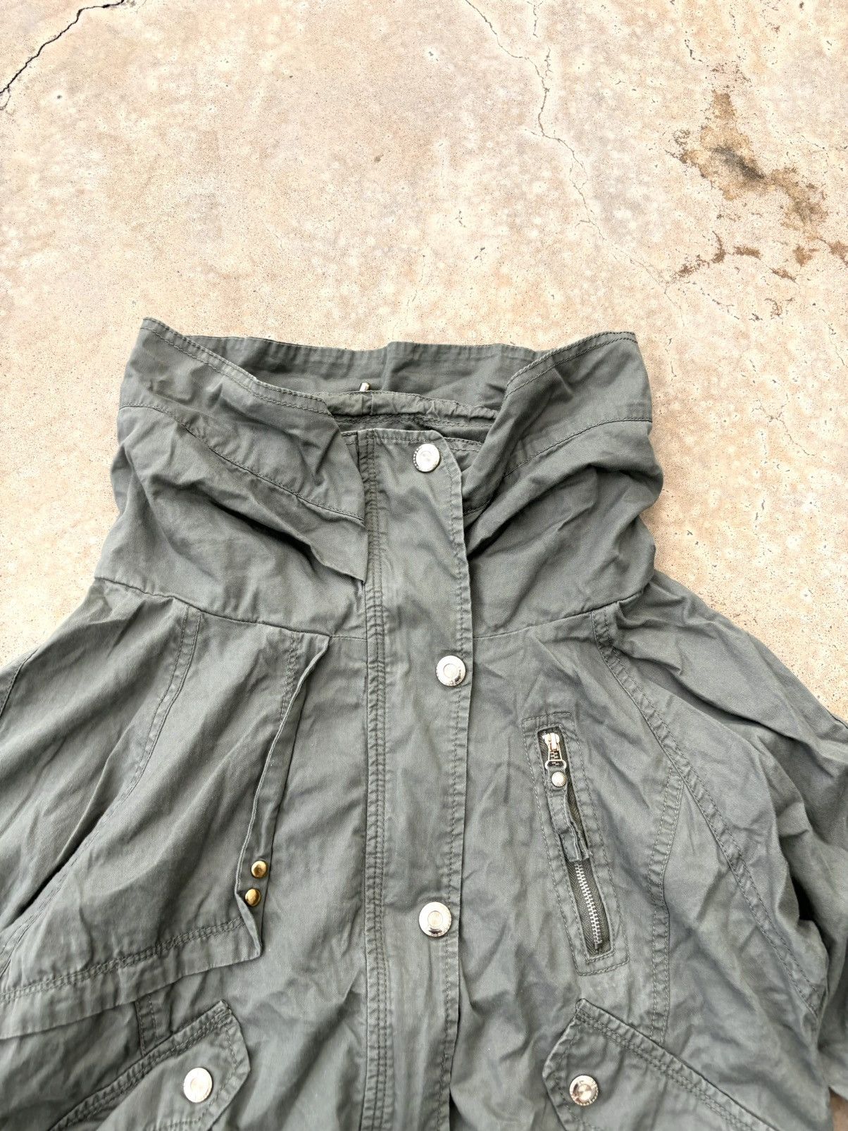Le Grande Bleu (L.G.B.) Rare GGPX Cropped Jacket Green (LGB Style) Size US S / EU 44-46 / 1 - 2 Thumbnail