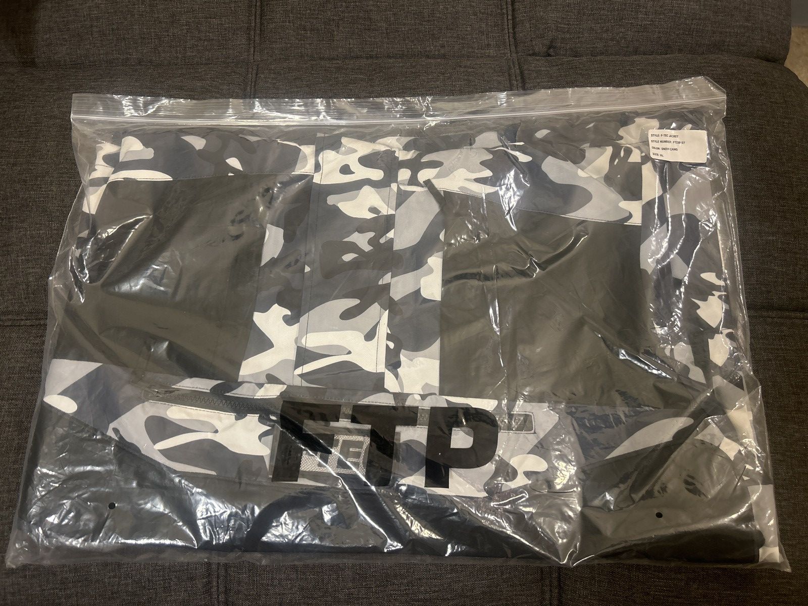 Fuck The Population FTP F-Tec Anorak Snow Camo Size US XL / EU 56 / 4 - 5 Thumbnail