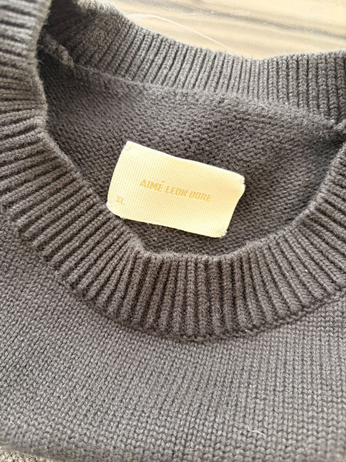 Supreme Aime Leon Dore Colorblock Sweater Size US XL / EU 56 / 4 - 2 Thumbnail