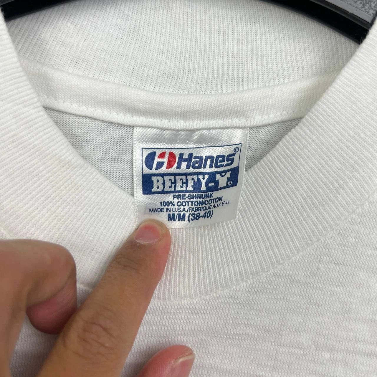 Hanes Vintage Carmel Monterey Shirt Men M Hanes Beefy Short Sleeve Size US M / EU 48-50 / 2 - 5 Thumbnail