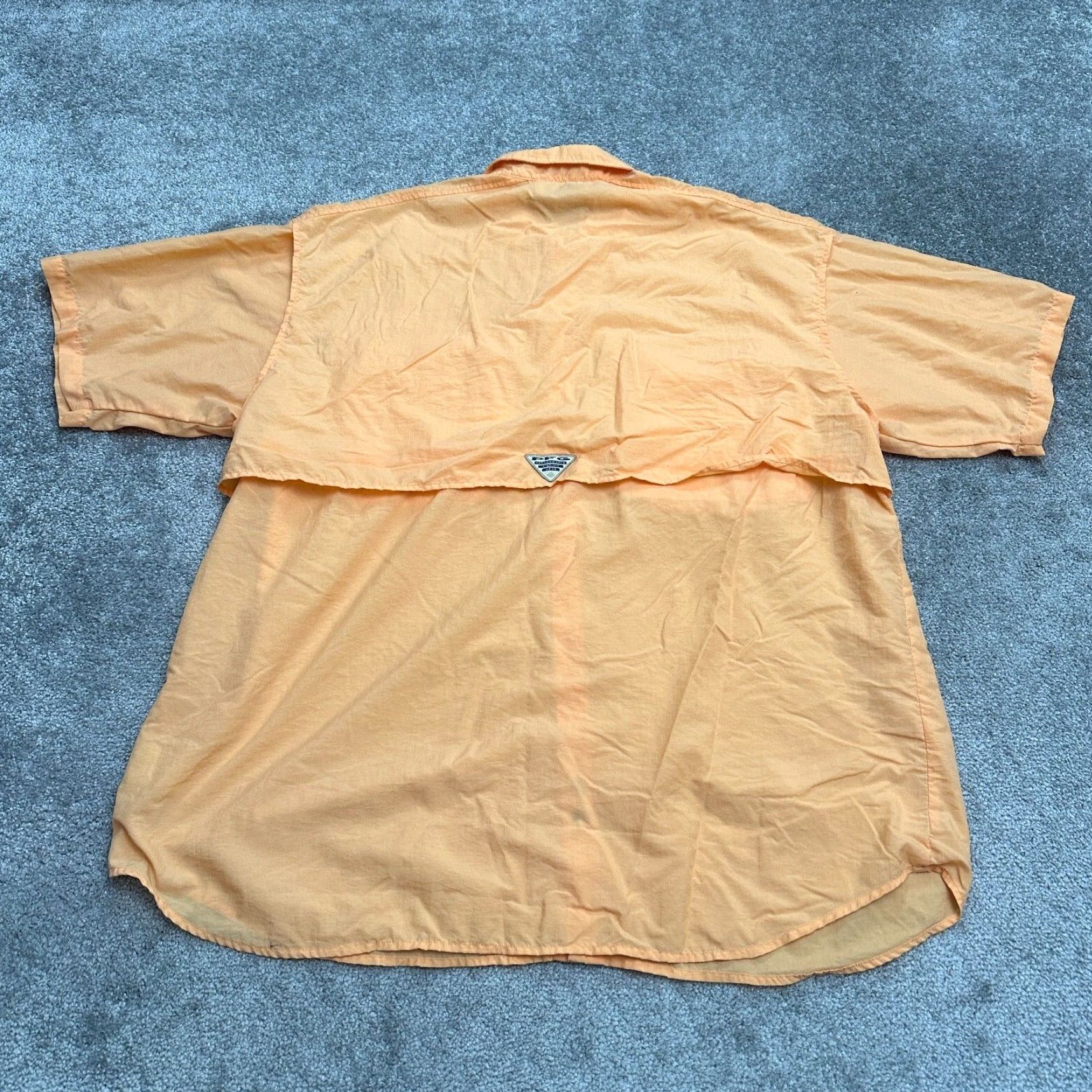 Vintage VINTAGE Columbia PFG Bahama II Shirt Mens 2XL Orange Button-Up Short Sleeve Casual Outdoor Fishing Size US XXL / EU 58 / 5 - 2 Thumbnail
