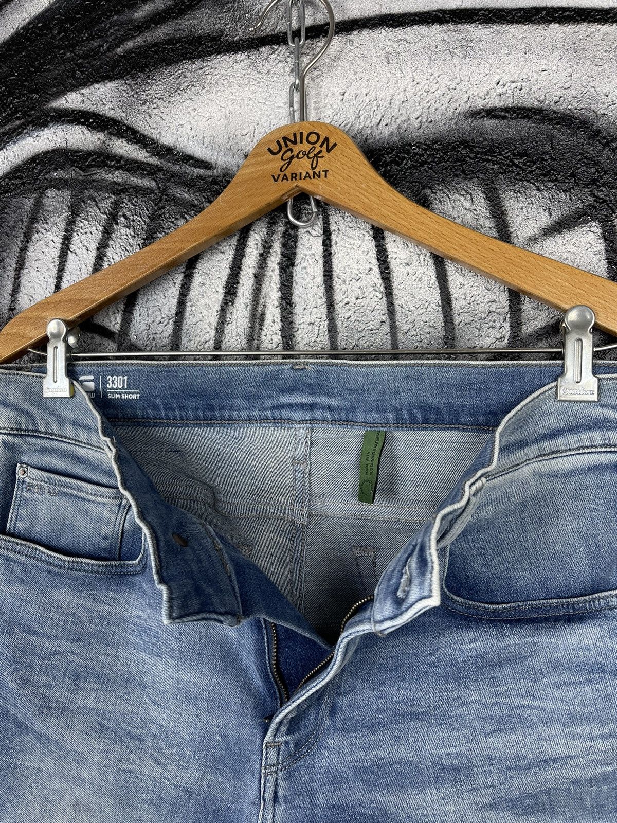 G-Star G Star RAW 3301 Slim Short Men’s Size 31 Size US 31 - 6 Thumbnail