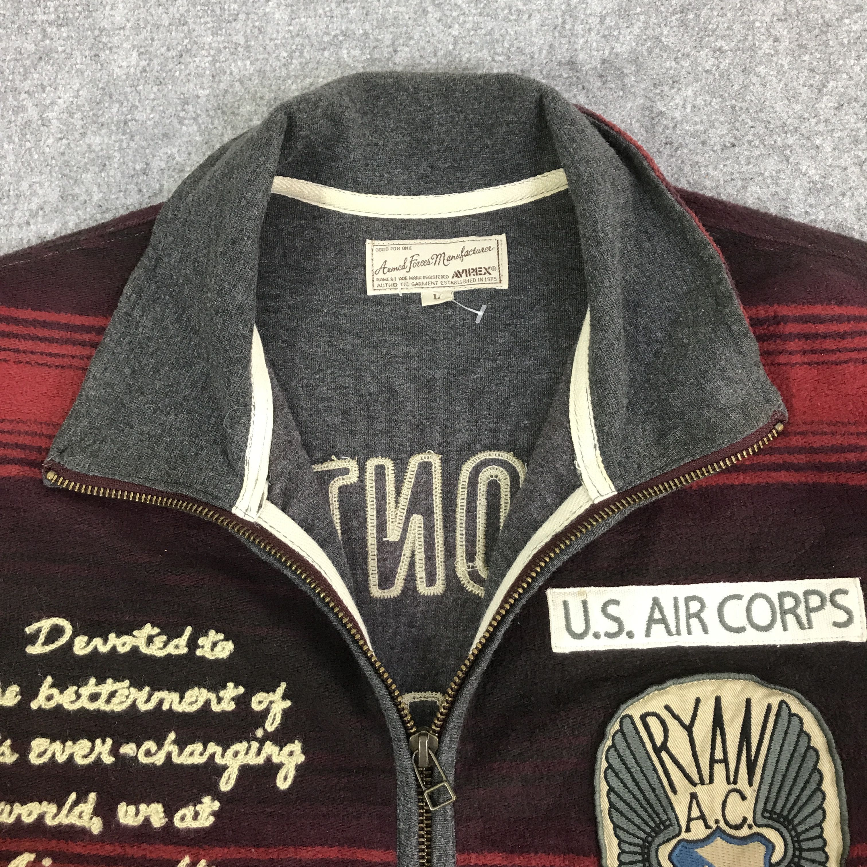 Avirex AVIREX U.S. CORPS ZIPPER JACKET K124B6 Size US M / EU 48-50 / 2 - 9 Thumbnail