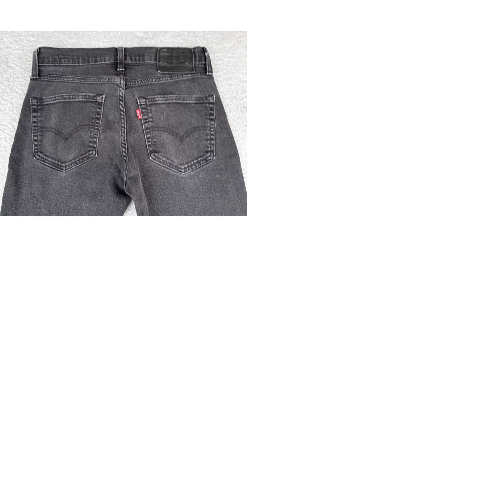 Levi's Levi's Jeans Adult 31 Black Denim Slim 511 Cotton Blend 5-Pocket Design Zip Inseam 28 in Regular Mens Size US 31 - 11 Thumbnail