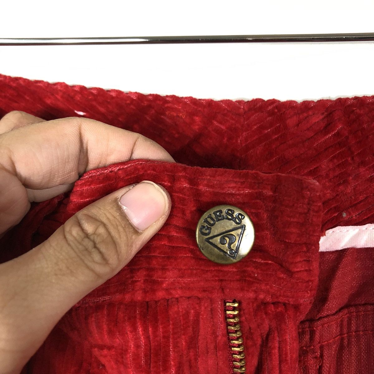 Guess 🔥90’s Corduroy Pants Guess by Georges Marciano Size US 26 / EU 42 - 10 Thumbnail