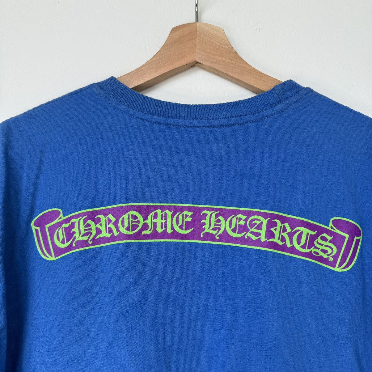 Chrome Hearts Scroll logo pocket short sleeve tee Size US S / EU 44-46 / 1 - 5 Thumbnail