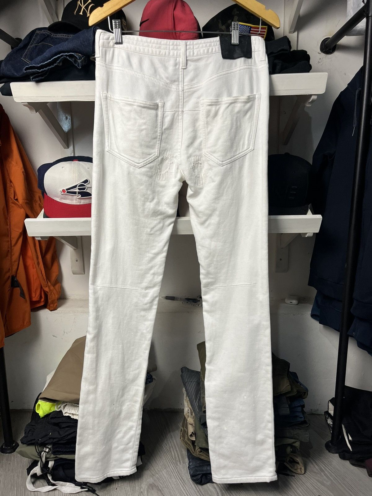 Number (N)ine Number Nine x 1PIU1UGUALE3 Distressed Pants Size US 32 / EU 48 - 2 Thumbnail