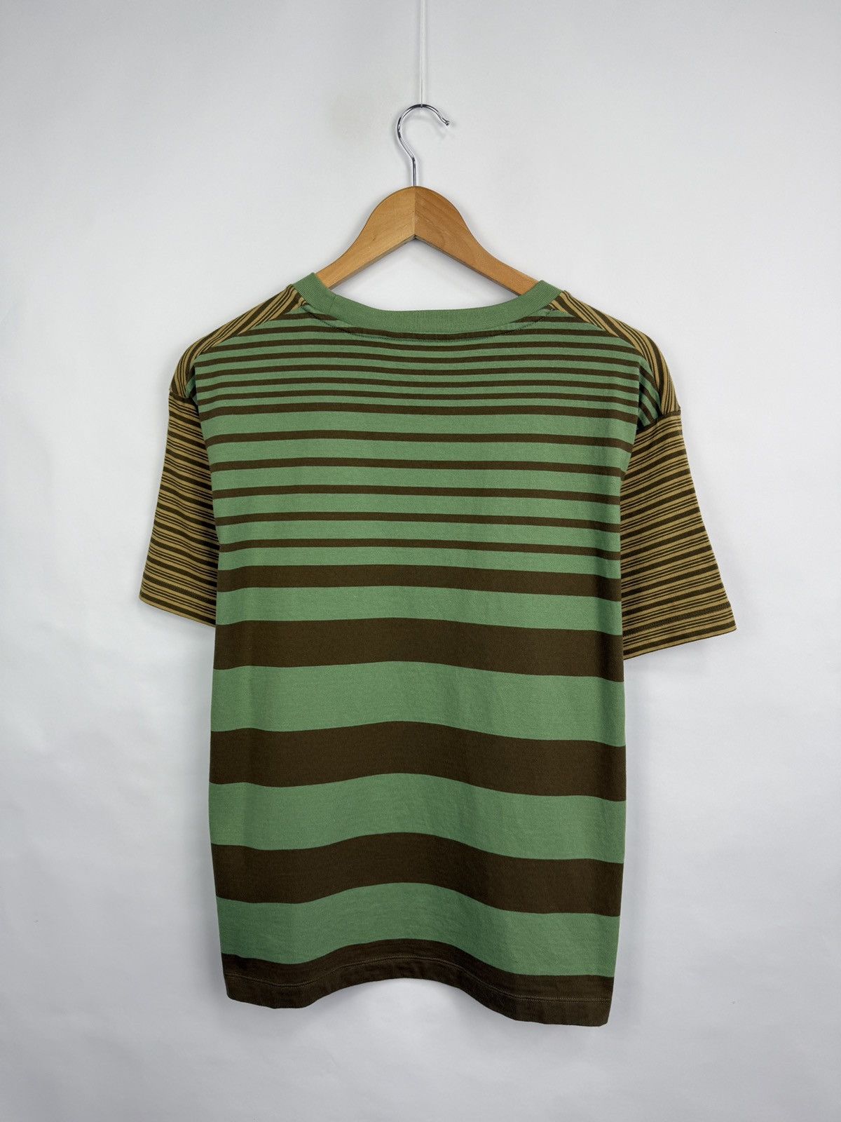 Marni × Uniqlo 🇮🇹🇯🇵 SS22 Marni Uniqlo Rare Edition Striped T-Shirt Y2K Size US S / EU 44-46 / 1 - 6 Thumbnail