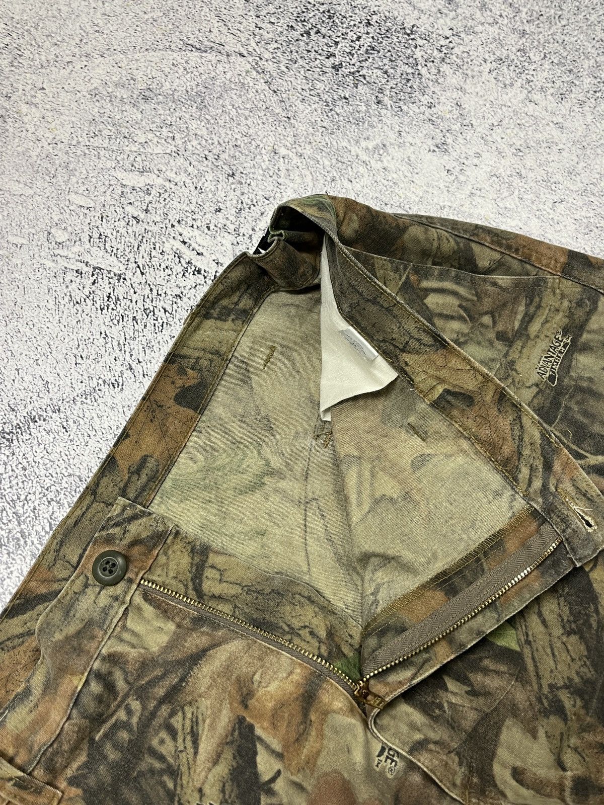 Realtree Vintage 90's Real Tree Cargo Baggy Pants Mossy Oak Hype Rare Size US 44 / EU 60 - 8 Thumbnail