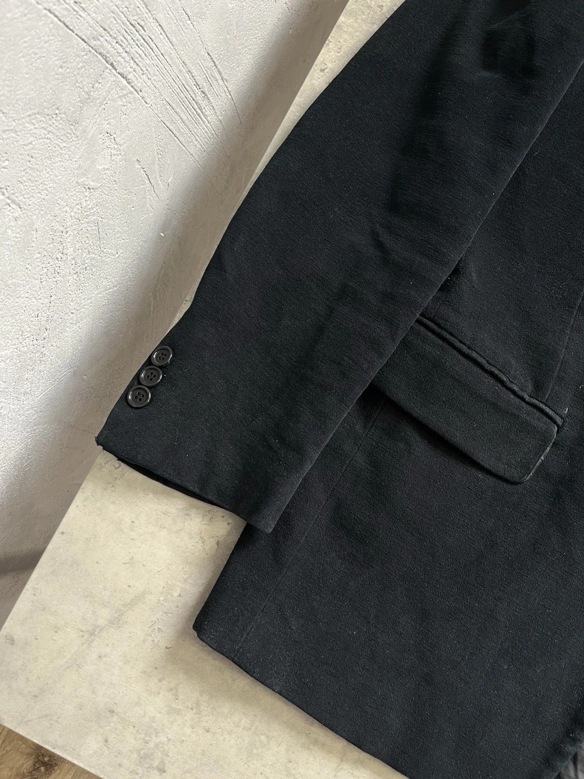 Helmut Lang Archive Helmut Lang Black Velour Blazer Size US M / EU 48-50 / 2 - 5 Thumbnail