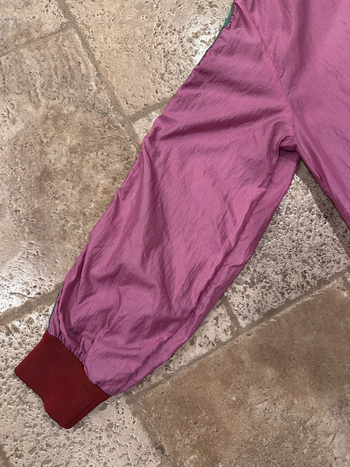 Gucci Gucci GG Logo Pink Zip Up Windbreaker Technical 2018 Jacket Size US M / EU 48-50 / 2 - 12 Thumbnail