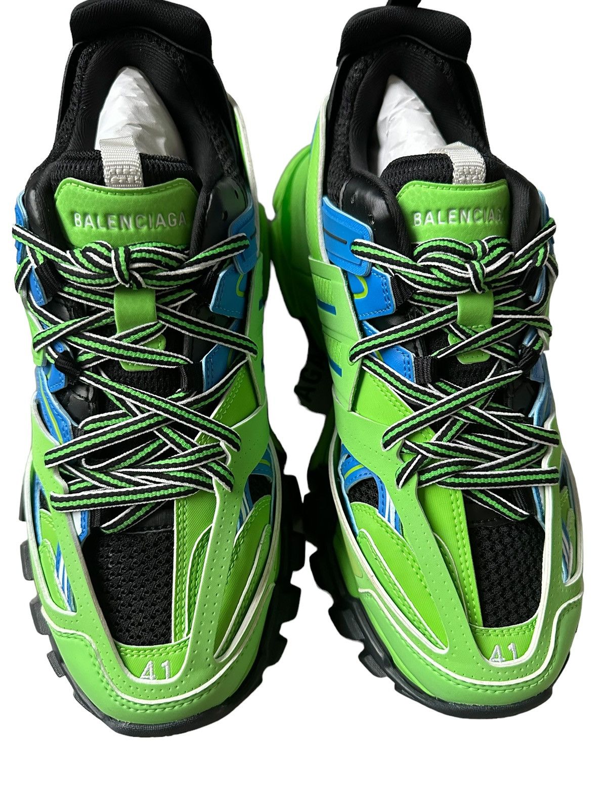 Balenciaga Balenciaga Track Green/Blue Size US 7 / EU 40 - 5 Thumbnail