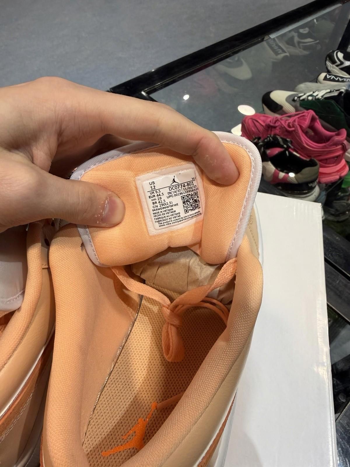 Nike Nike Air Jordan 1 Low 'Sunset Haze' Women's Size 12W/10.5M Size US 12 / IT 42 - 10 Thumbnail
