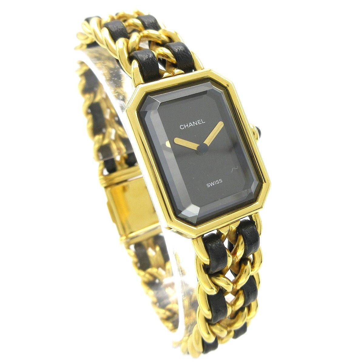 Chanel Chanel Premiere Rock Quartz Watch Plated Metal and Leather Size ONE SIZE - 1 Thumbnail