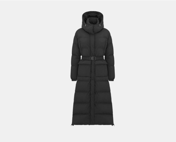 Dior o1w1db10425 257M62A Long Puffer Jacket in Black Size M / US 6-8 / IT 42-44 - 1 Thumbnail
