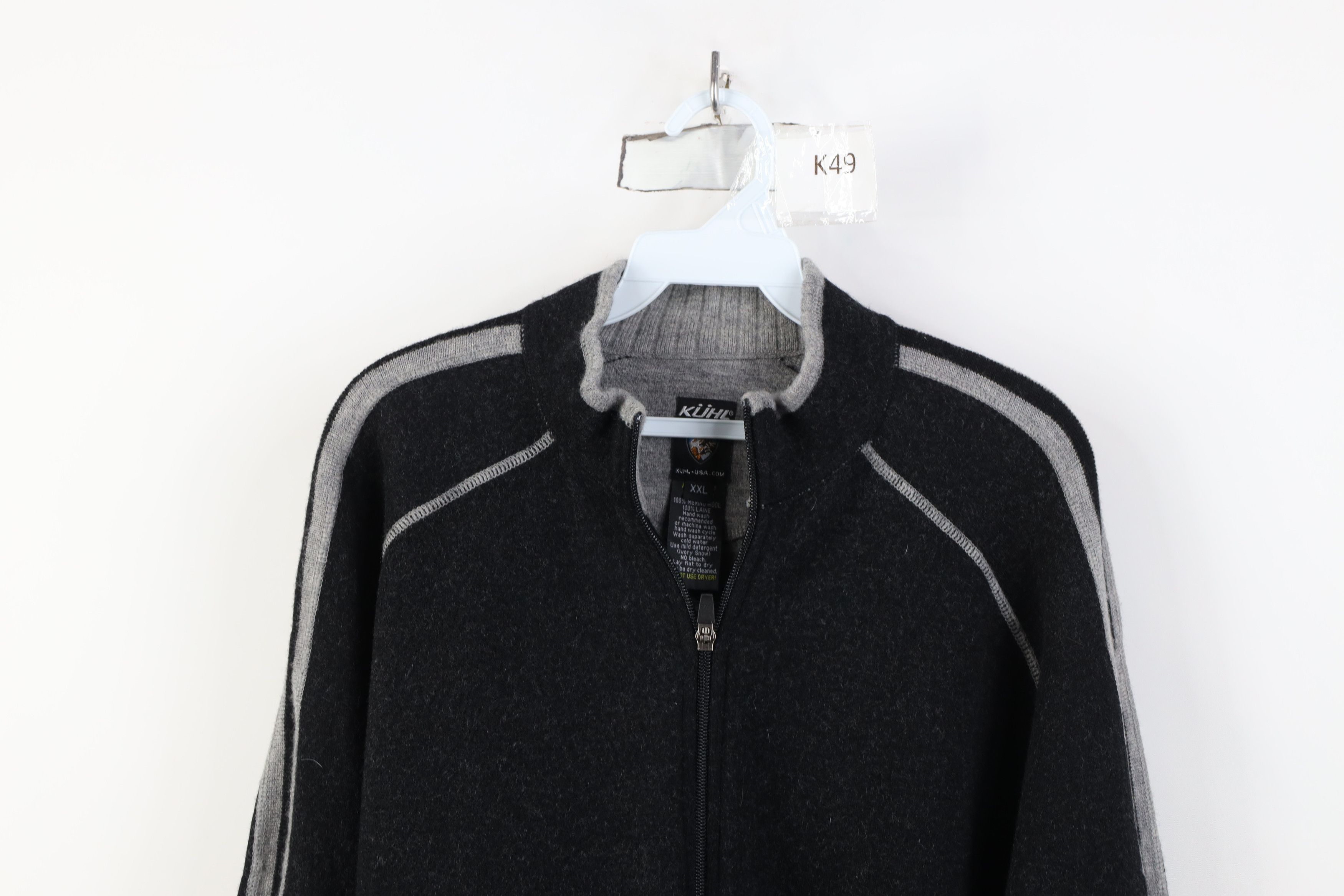Kuhl Kuhl Mountain Merino Wool Full Zip Hiking Climbing Jacket Size US XXL / EU 58 / 5 - 2 Thumbnail