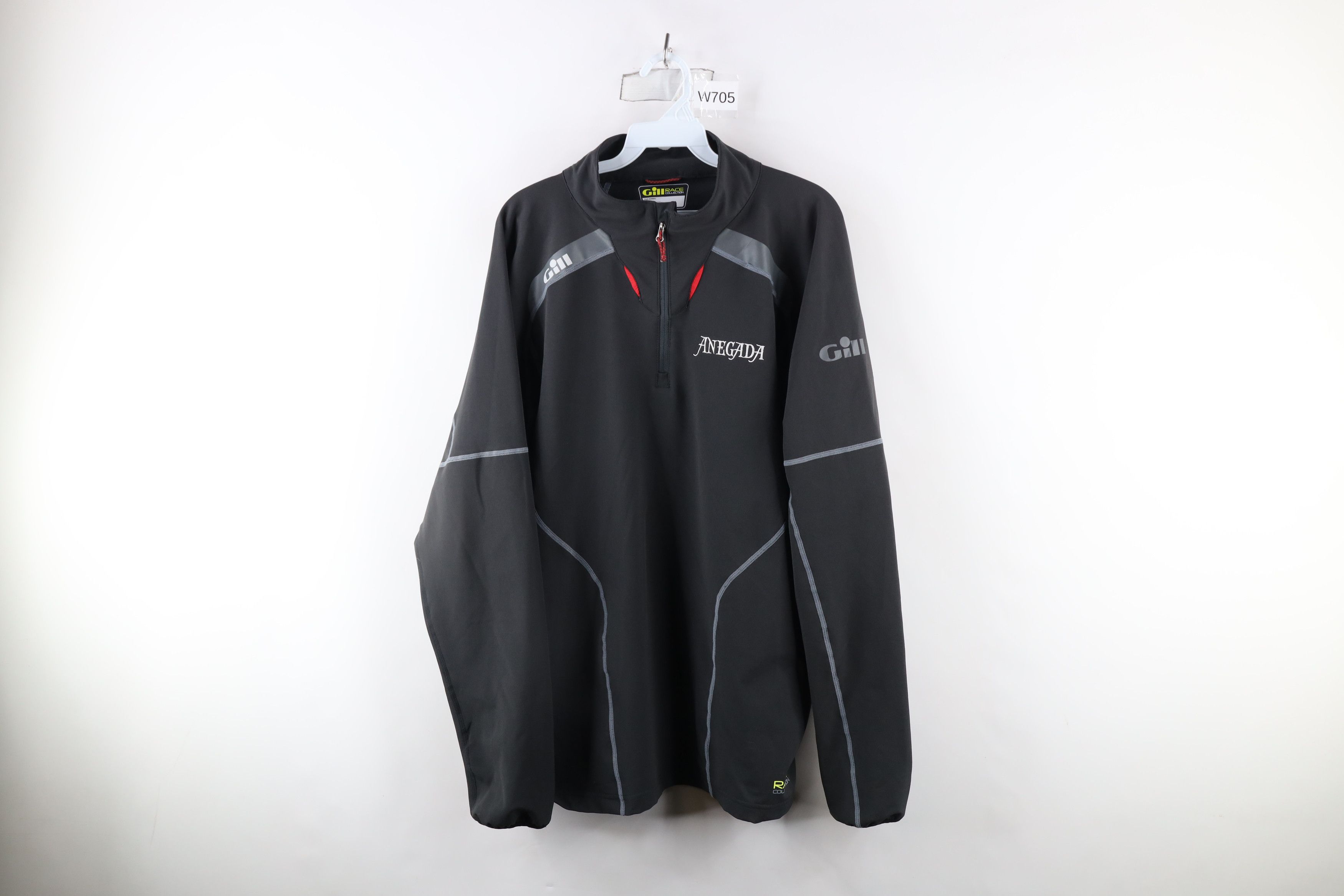 Vintage Gill Race Collection Race 1/4 Zip Pullover Smock Jacket Size US XL / EU 56 / 4 - 1 Thumbnail
