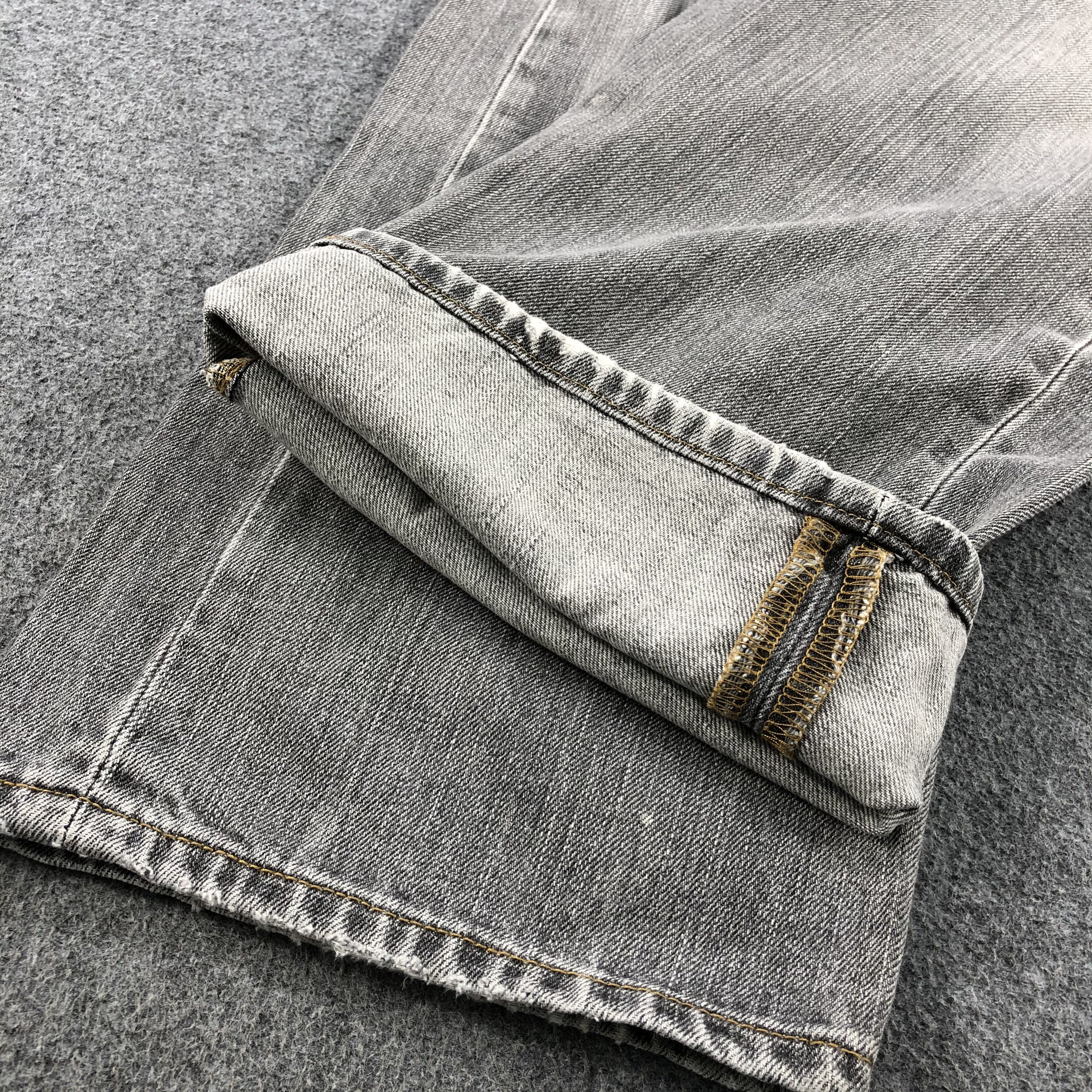 Levi's × Vintage Vintage Y2k Faded Black Levis 501 Jeans-JM1650 Size US 36 / EU 52 - 8 Thumbnail
