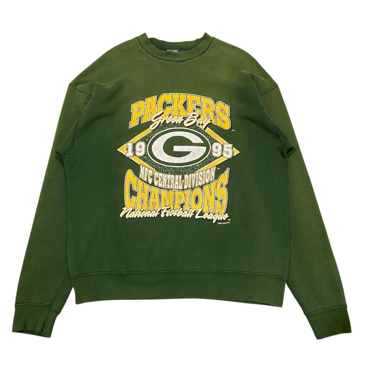 NFL Vintage 1995 Green Bay Packers Crewneck Sweatshirt Size US XL / EU 56 / 4 - 1 Thumbnail