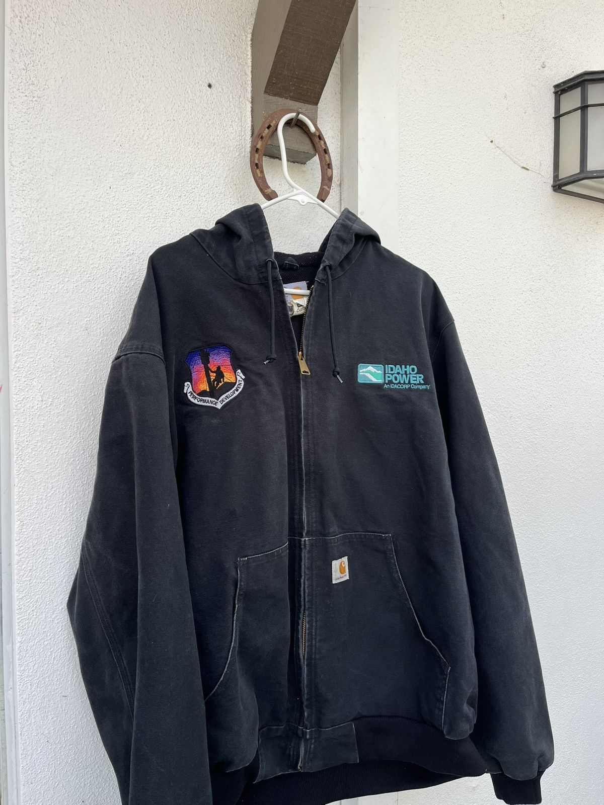 Carhartt Vintage 1990s Men's Carhartt Hoody Workwear Jacket (XL Tall) Size US XL / EU 56 / 4 - 4 Thumbnail
