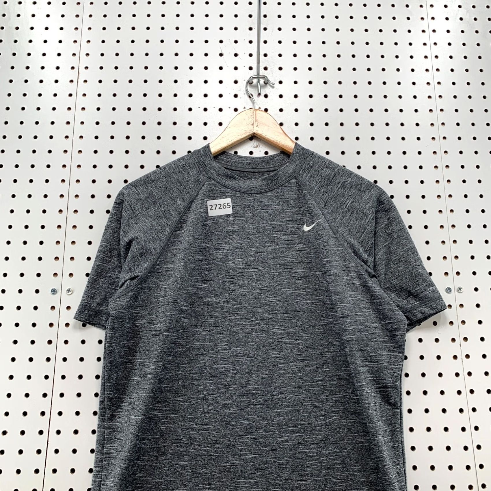 Nike Nike Dri Fit Active Shirt Gray Mens Small Workout Run Short Sleeve Size US S / EU 44-46 / 1 - 2 Thumbnail