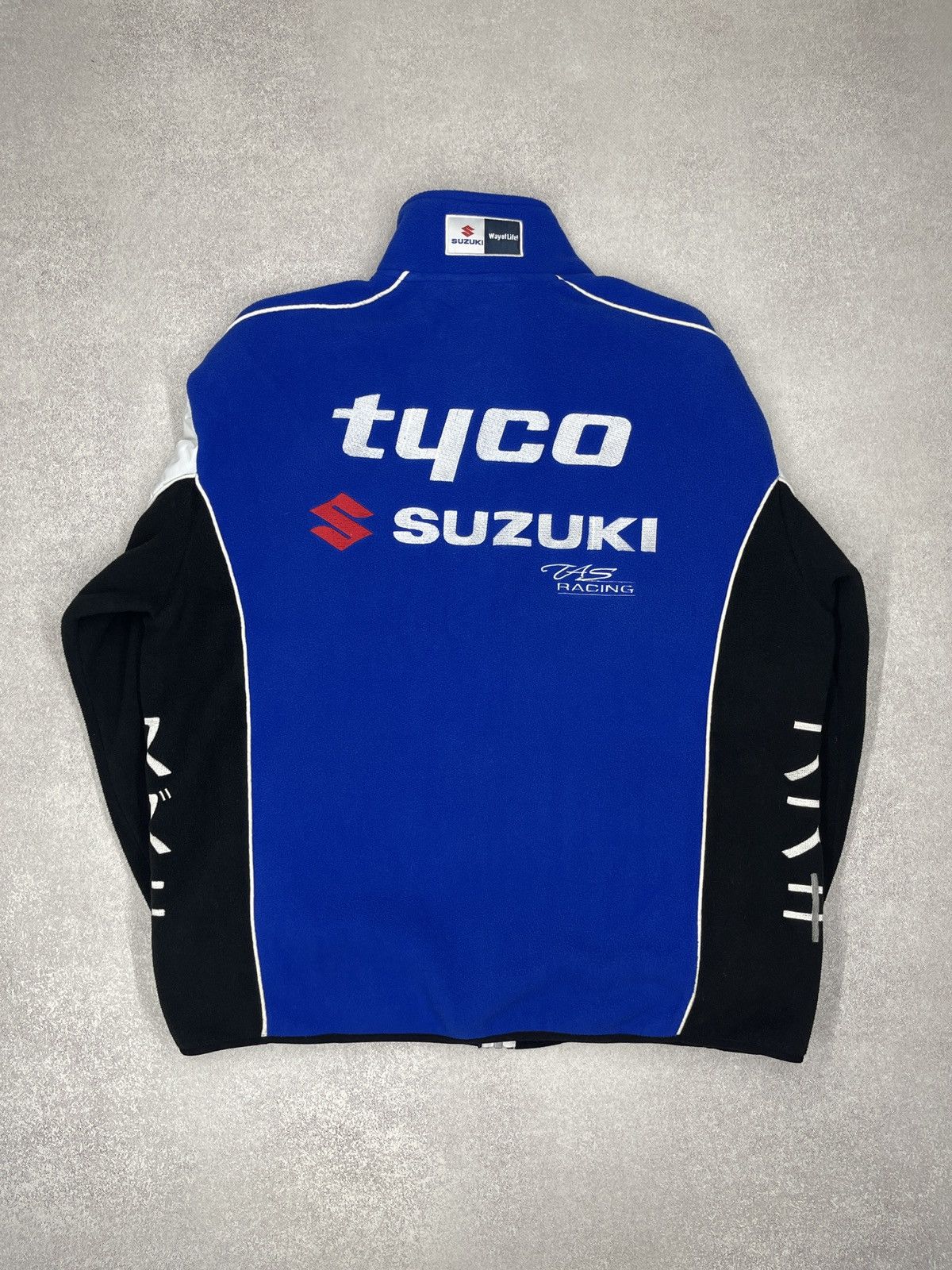 Formula 1 Suzuki Tyco TAS Racing Team Fleece Jacket GSX-R Castrol Size US L / EU 52-54 / 3 - 2 Thumbnail