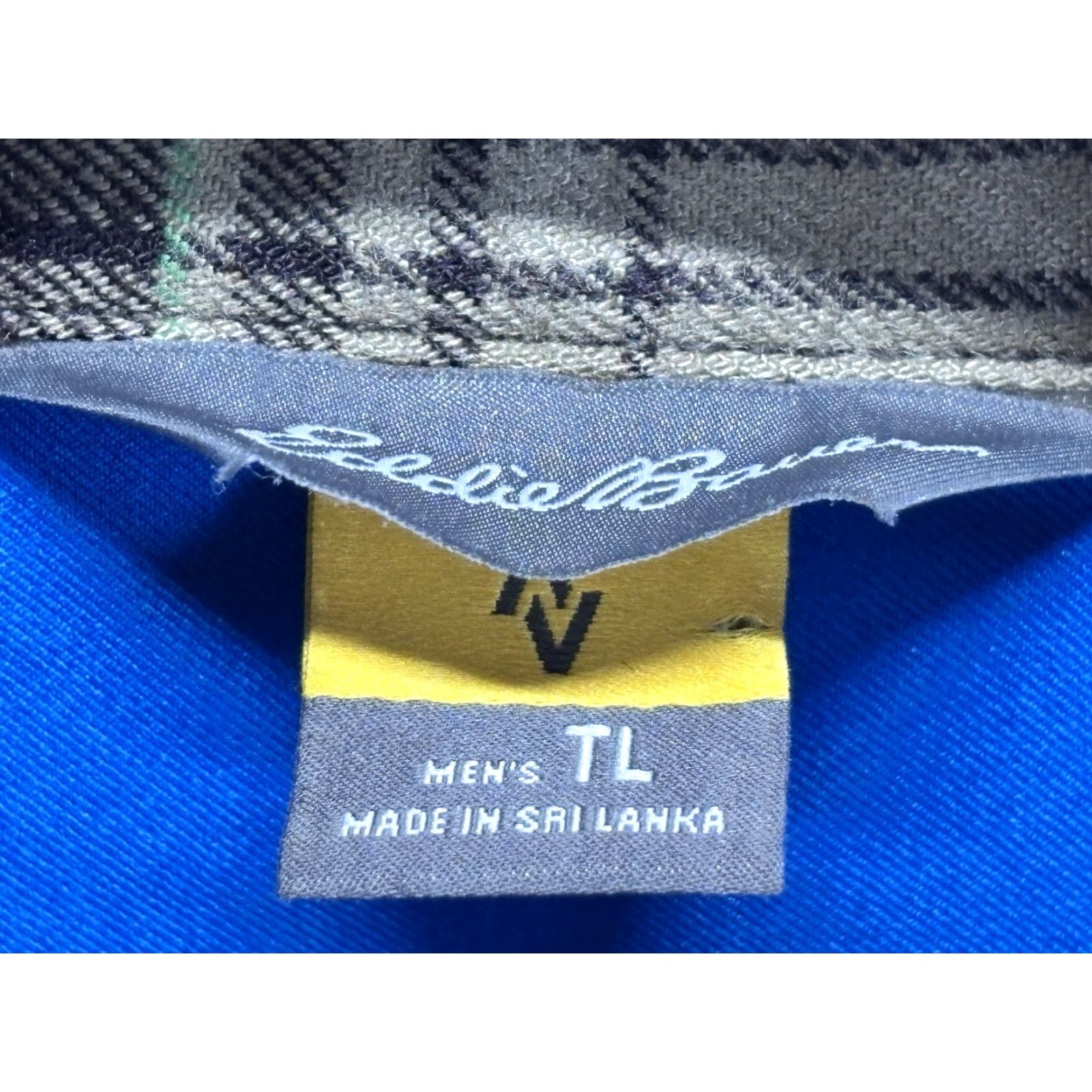 Eddie Bauer Eddie Bauer Travex Flannel Shirt Large Tall Men’s Brown Plaid Button Up Sz LT Size US L / EU 52-54 / 3 - 5 Thumbnail
