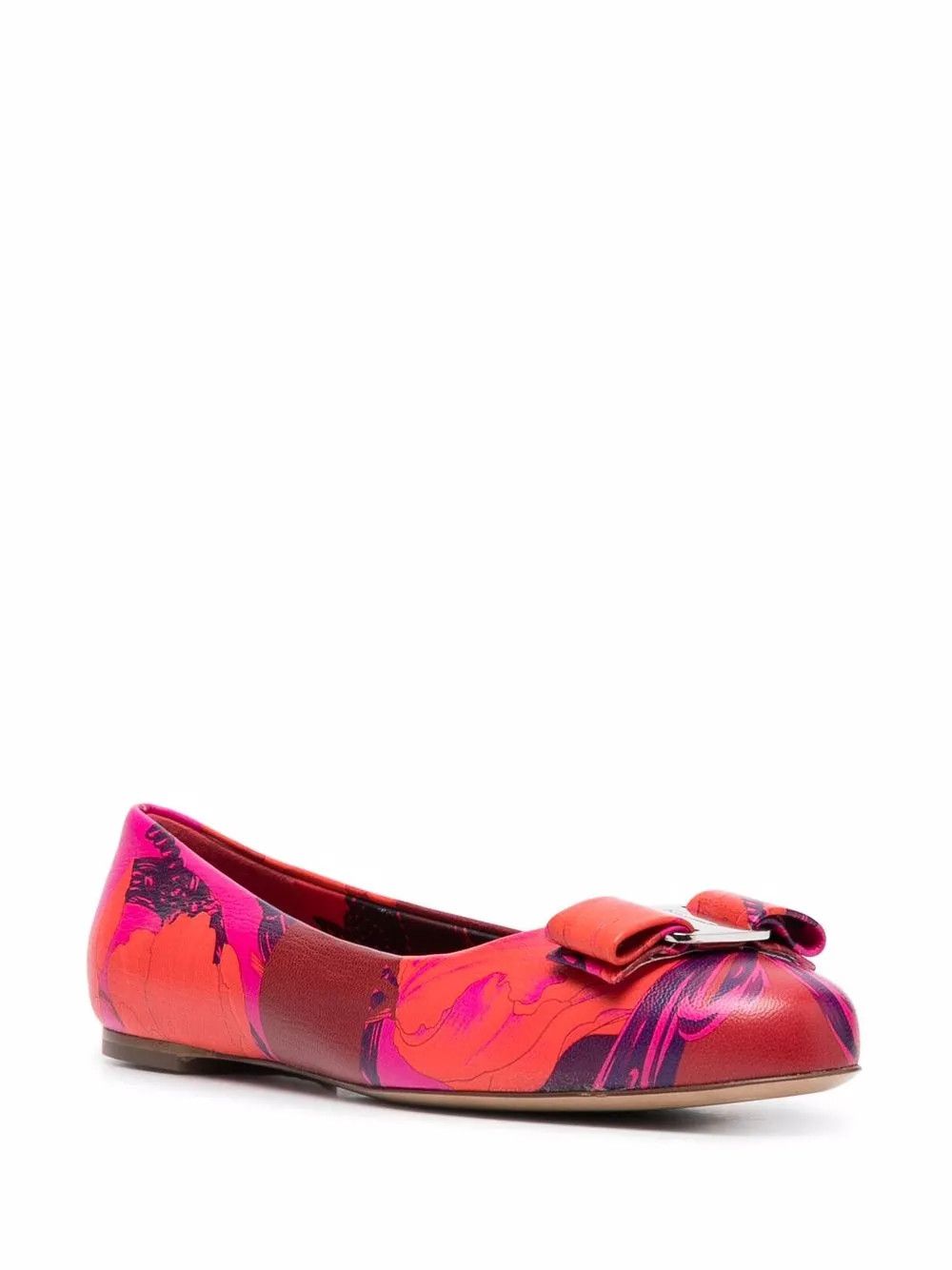 Salvatore Ferragamo o1y0426 Ballet Flats in Multicolor Size US 6 / IT 36 - 2 Thumbnail