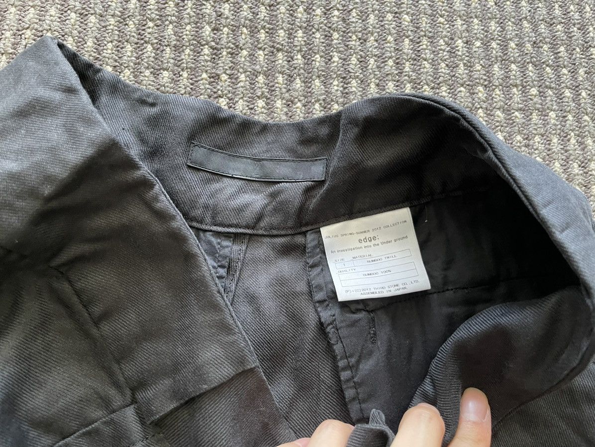 Julius Julius Waxed Drop Crotch Pants Size US 28 / EU 44 - 3 Thumbnail