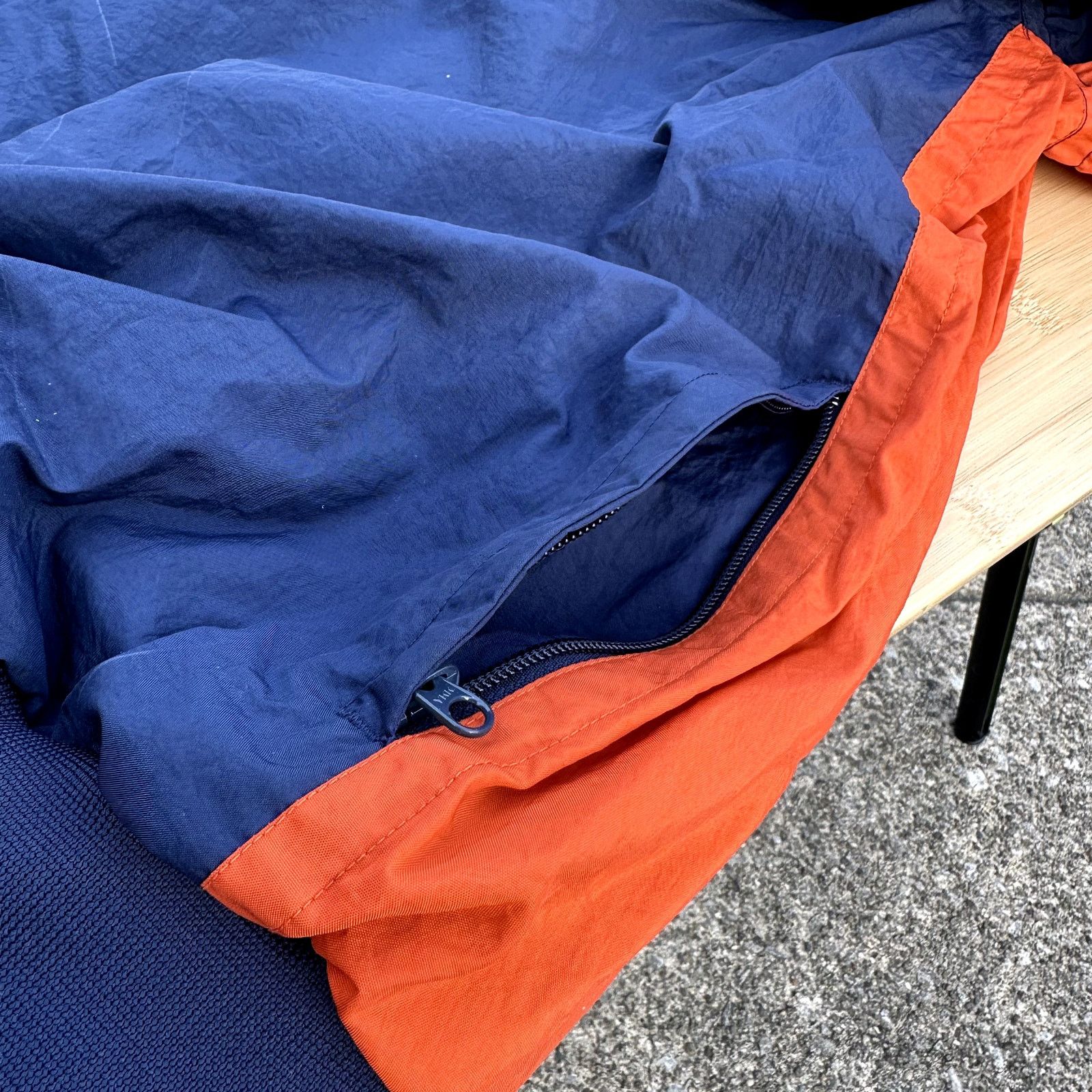 Japanese Brand × Nike Vintage Nike Center Swoosh Windbreaker 90s Size XL Baggy Fit Size US XL / EU 56 / 4 - 6 Thumbnail