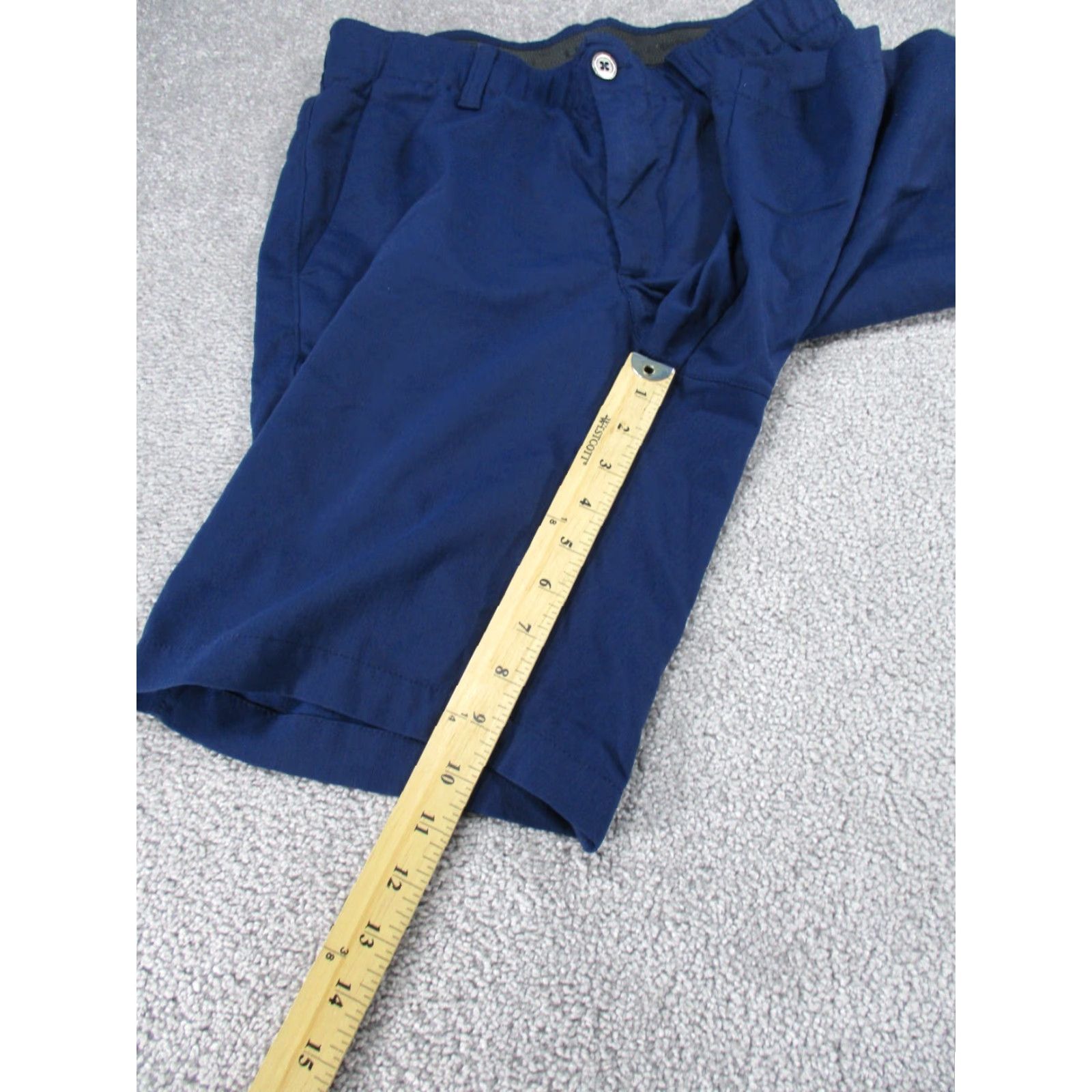 Under Armour Under Armour Shorts Mens 32 HeatGear Navy Blue Performance Chinos Golf Short Size US 32 / EU 48 - 3 Thumbnail