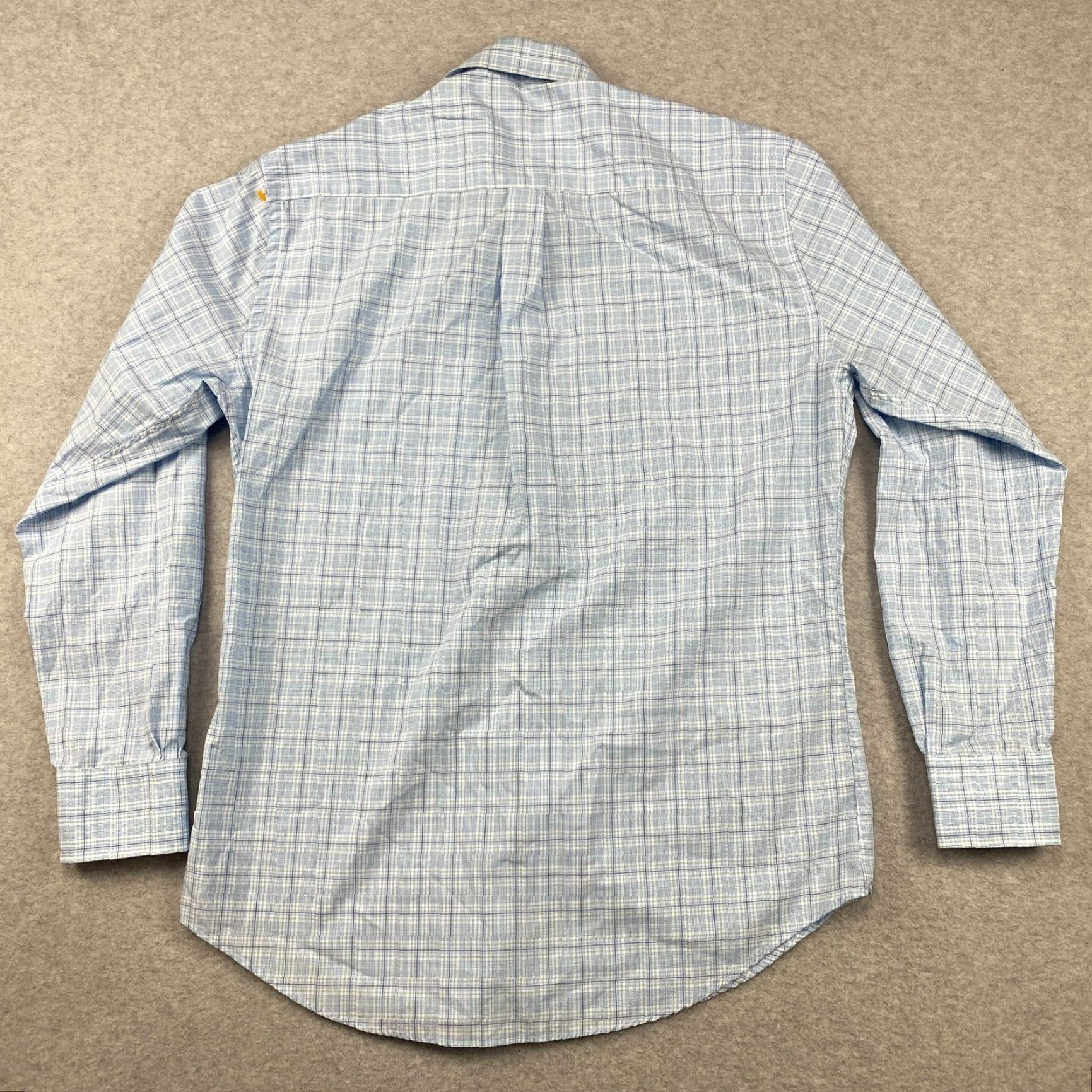 Peter Millar Peter Millar Shirt Mens Medium Blue Plaid Long Sleeve Crown Finish Button-Up Size US M / EU 48-50 / 2 - 5 Thumbnail