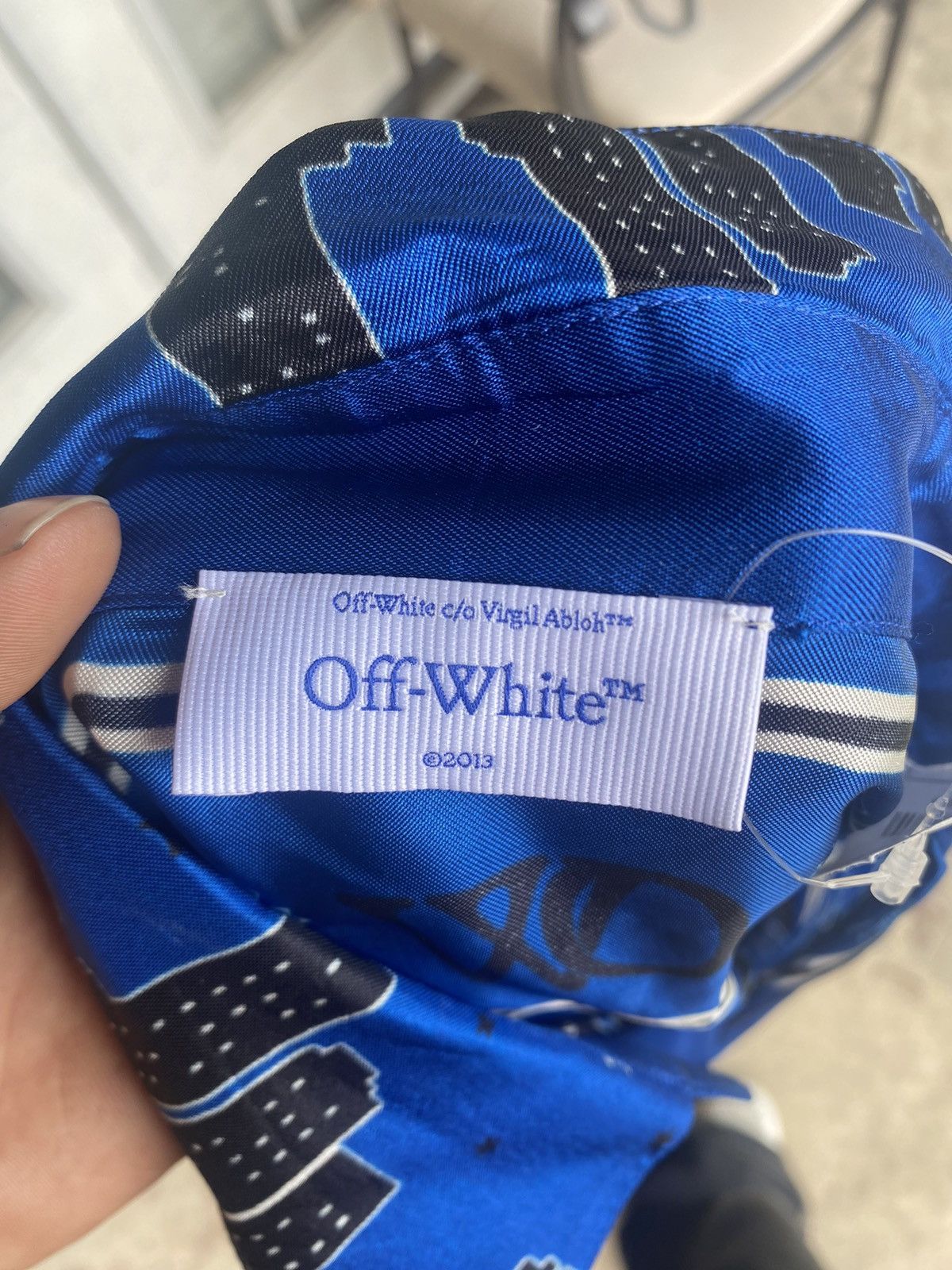 Off-White Off White Bandana Print Satin Cityscape shirt Size US M / EU 48-50 / 2 - 3 Thumbnail