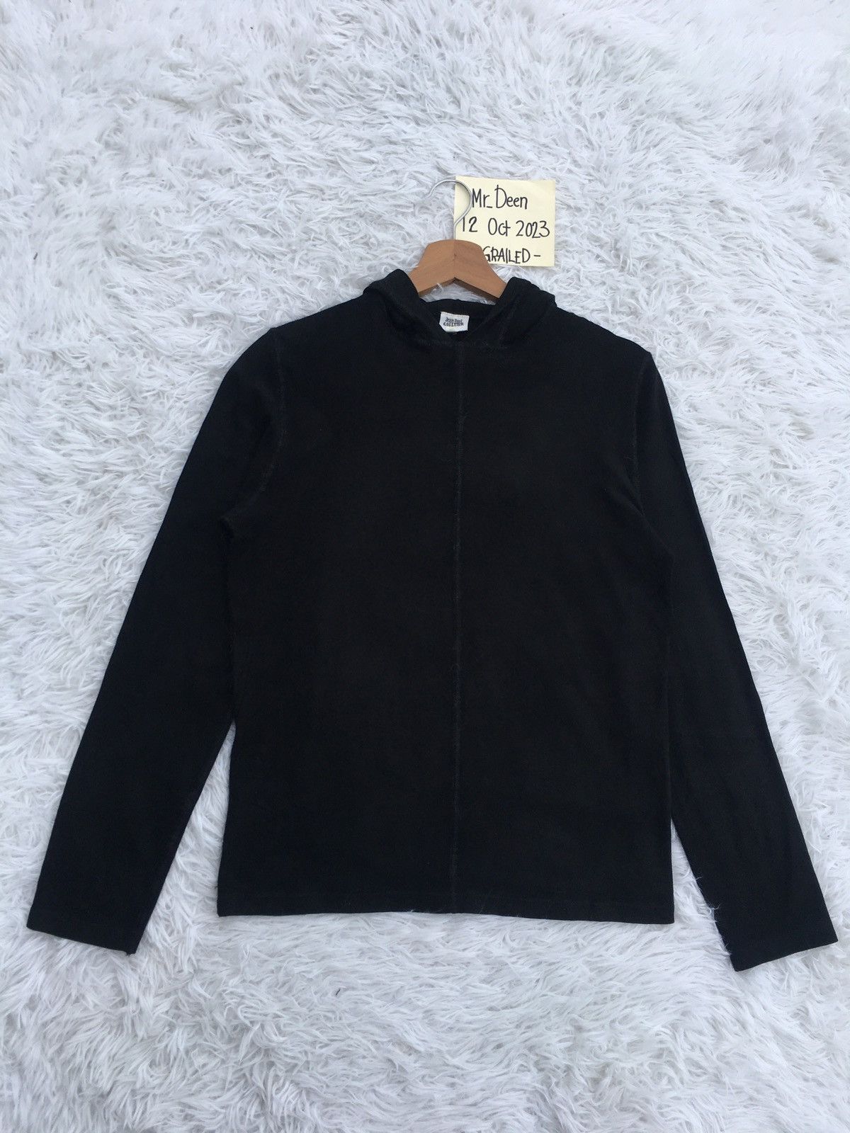 Jean Paul Gaultier Rare Vintage Jean Paul Gaultier Longsleeve Hoodie Shirt Size US S / EU 44-46 / 1 - 1 Thumbnail