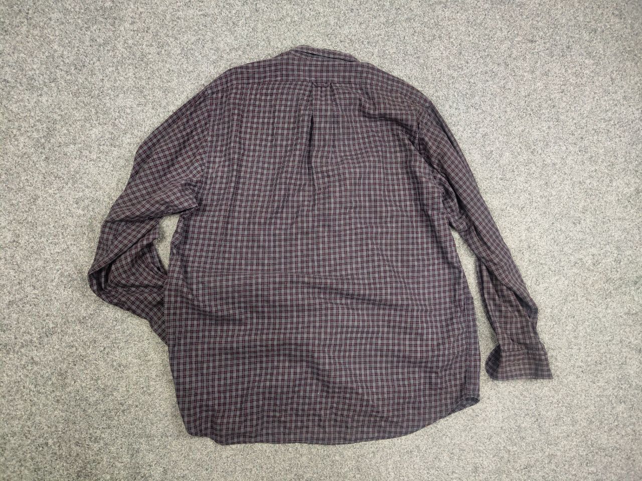 Burberry Vintage 90's Burberry London Nova Check Dark Button Shirt Size US XL / EU 56 / 4 - 10 Thumbnail