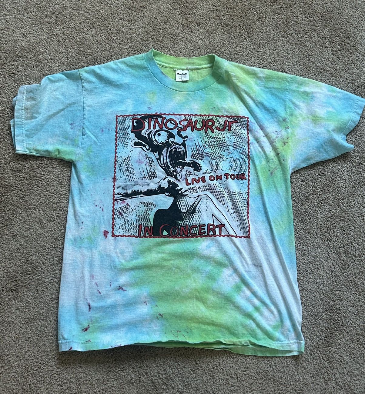 Band Tees × Other × Vintage Vintage 90s Dinosaur Jr live in concert shirt Size US XL / EU 56 / 4 - 1 Thumbnail