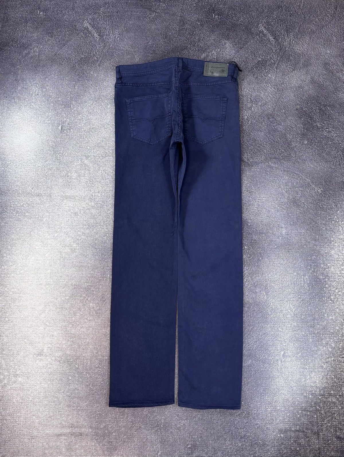 Diesel Diesel Buster NWT Men’s Navy Blue Straight Fit Pants Jeans Size US 29 - 2 Thumbnail