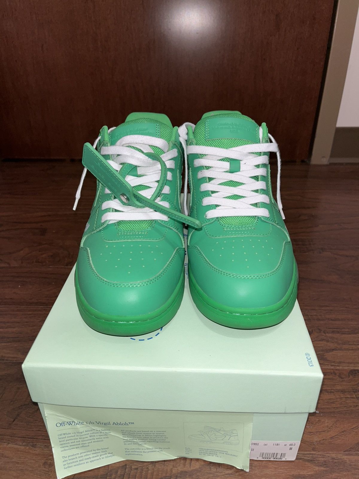Off-White Off white Out of Office “For Walking” Size US 12 / EU 45 - 2 Thumbnail