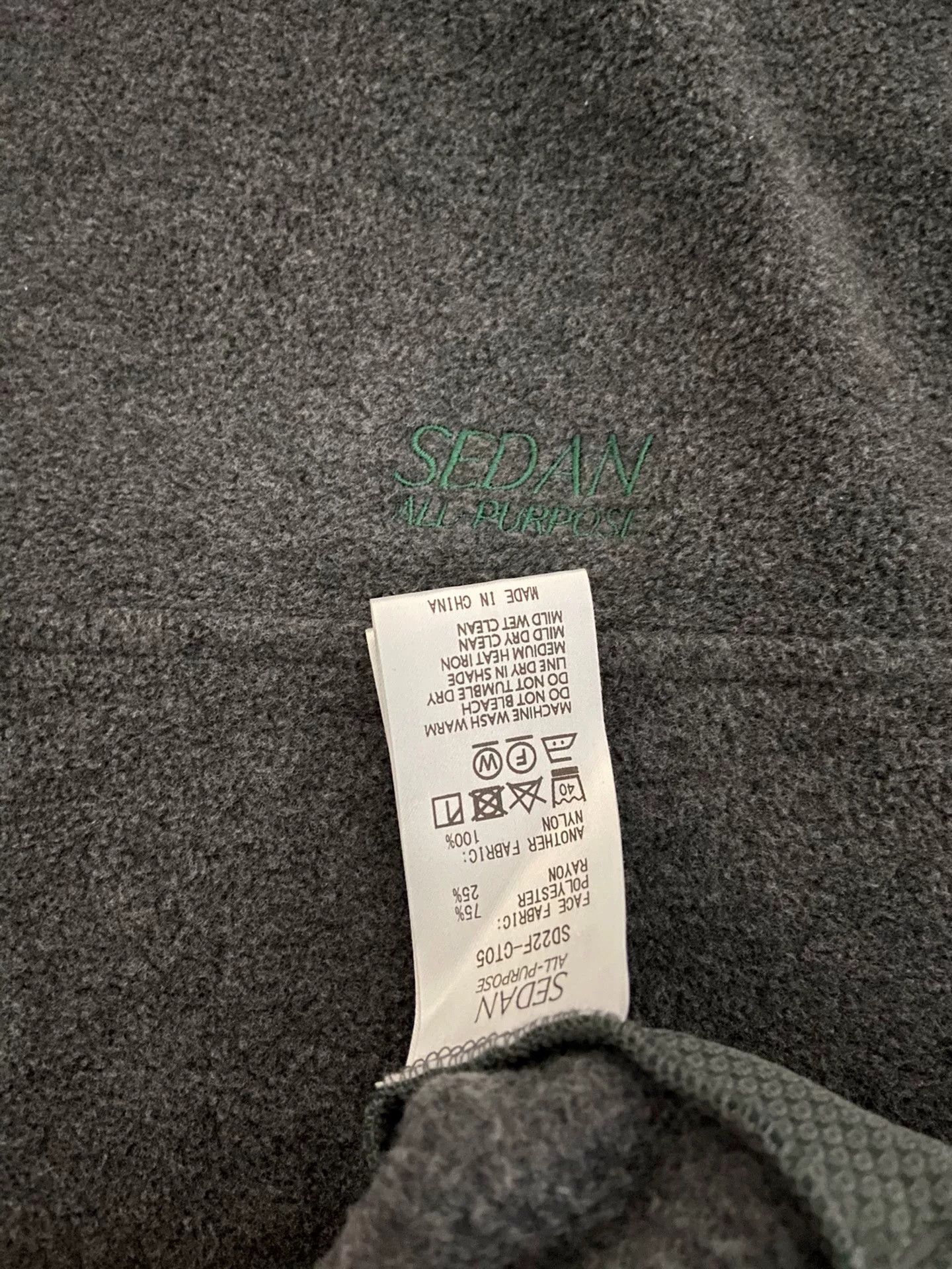 Japanese Brand Sedan All-Purpose Fleece Pullover Size US XL / EU 56 / 4 - 4 Thumbnail