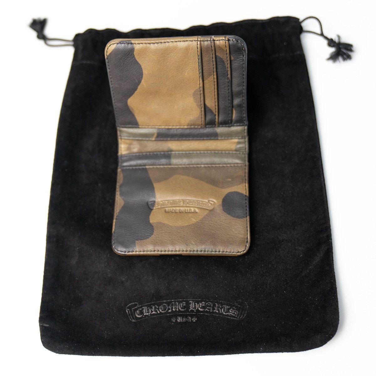 Chrome Hearts CAMO LEATHER BIFOLD WALLET Size ONE SIZE - 5 Thumbnail