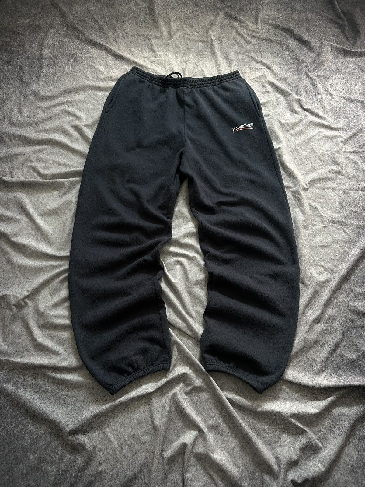 Balenciaga Campaign Relaxed Blue Sweatpants Size L