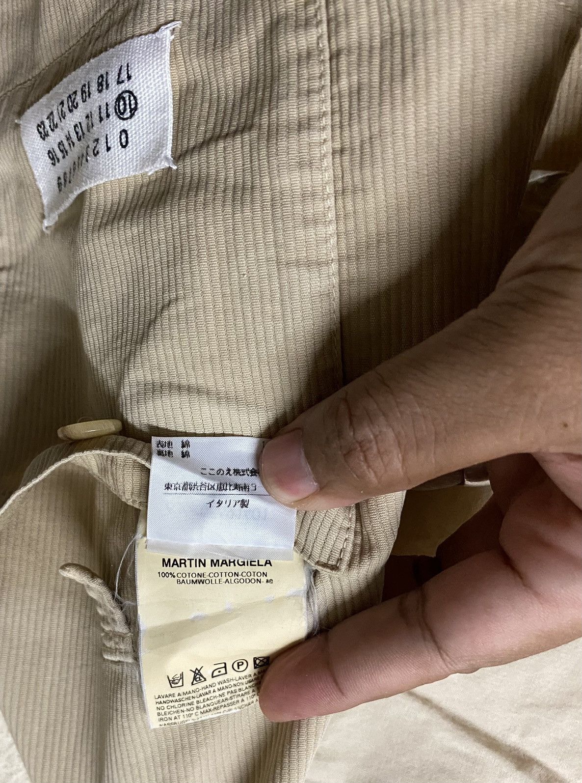 Maison Margiela Margiela corduroy jacket Size US M / EU 48-50 / 2 - 10 Thumbnail