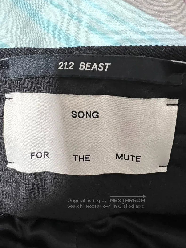 Song For The Mute SONG FOR THE MUTE western style pants Size US 34 / EU 50 - 2 Thumbnail