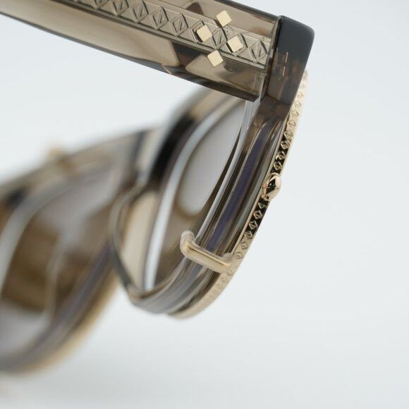 Dior Dior CD DIAMONDO S10I 64BB Eyeglasses Brown 53mm Square Size ONE SIZE - 11 Thumbnail