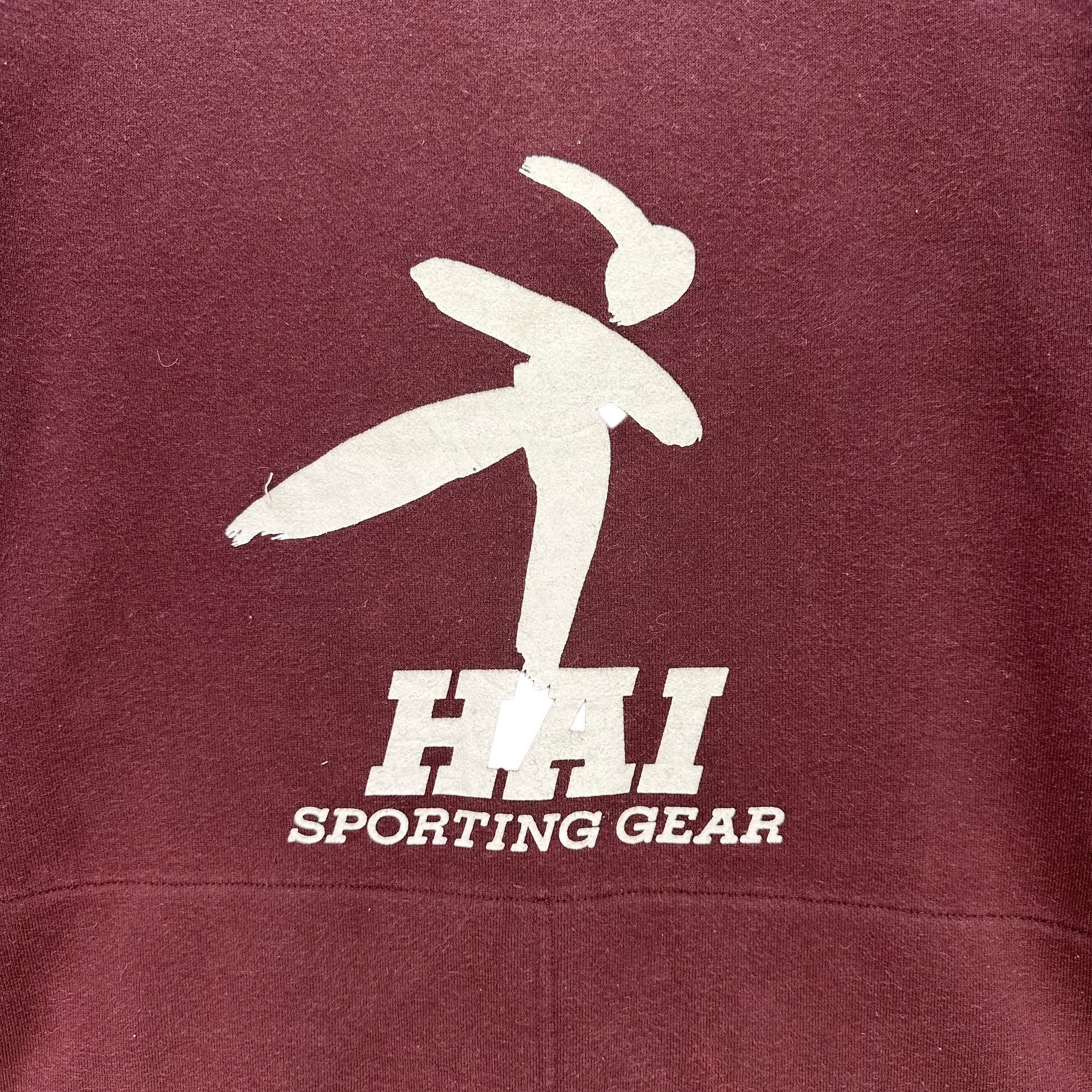 Hai Sporting Gear RARE🔥 Hai Sporting Gear Big Logo Pullover Sweater #1295-54 Size US M / EU 48-50 / 2 - 3 Thumbnail