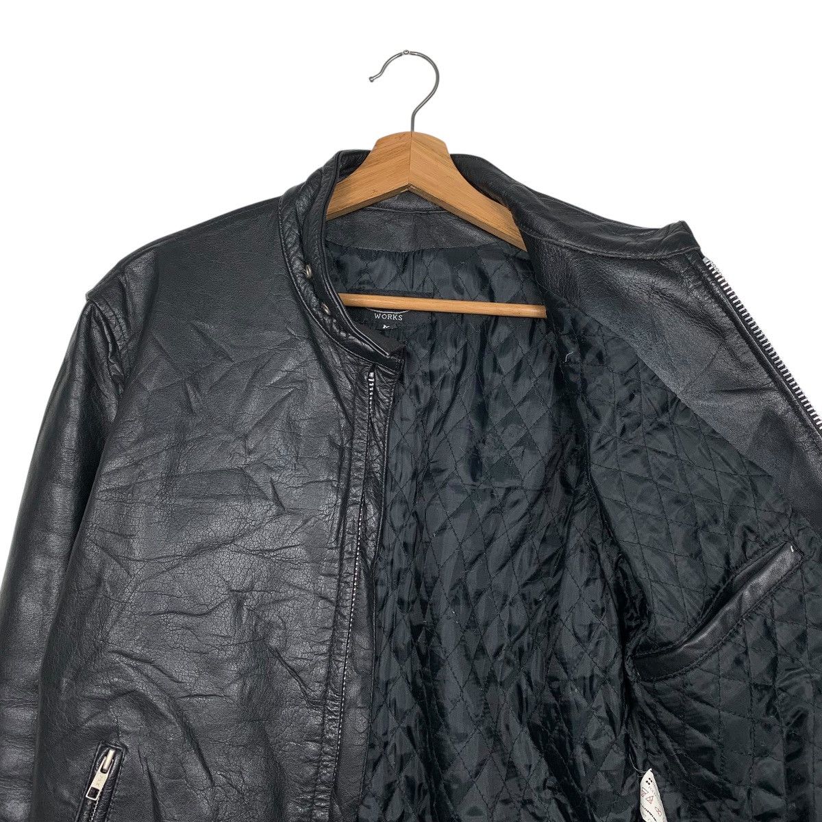 Japanese Brand Horn Works Motorcycle Riding Leather Jacket Size US M / EU 48-50 / 2 - 10 Thumbnail