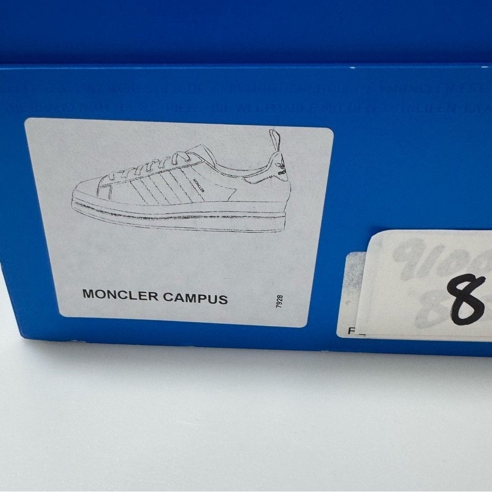 Adidas × Moncler Moncler X Adidas Originals Campus Leather Sneakers Yellow Si Size US 6 / EU 39 - 8 Thumbnail