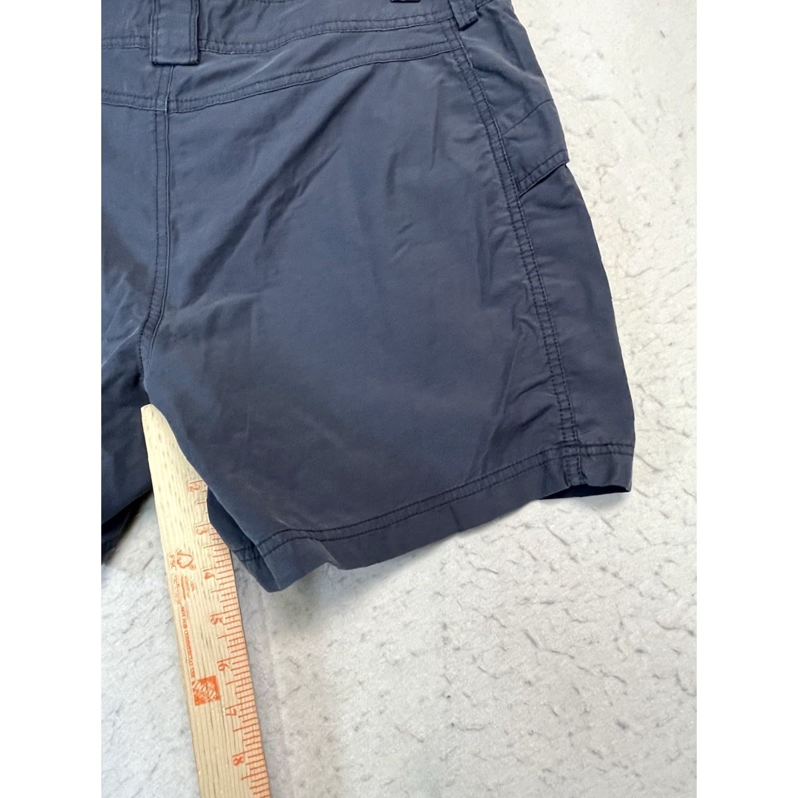 Marmot Marmot Shorts Women Regular Size 12 Charcoal Gray Lightweight Nylon Polyester Elastane Outdoor Hiking Cross Training Chino Pockets Logo VINTAGE No Size 34" / US 12 / IT 48 - 5 Thumbnail