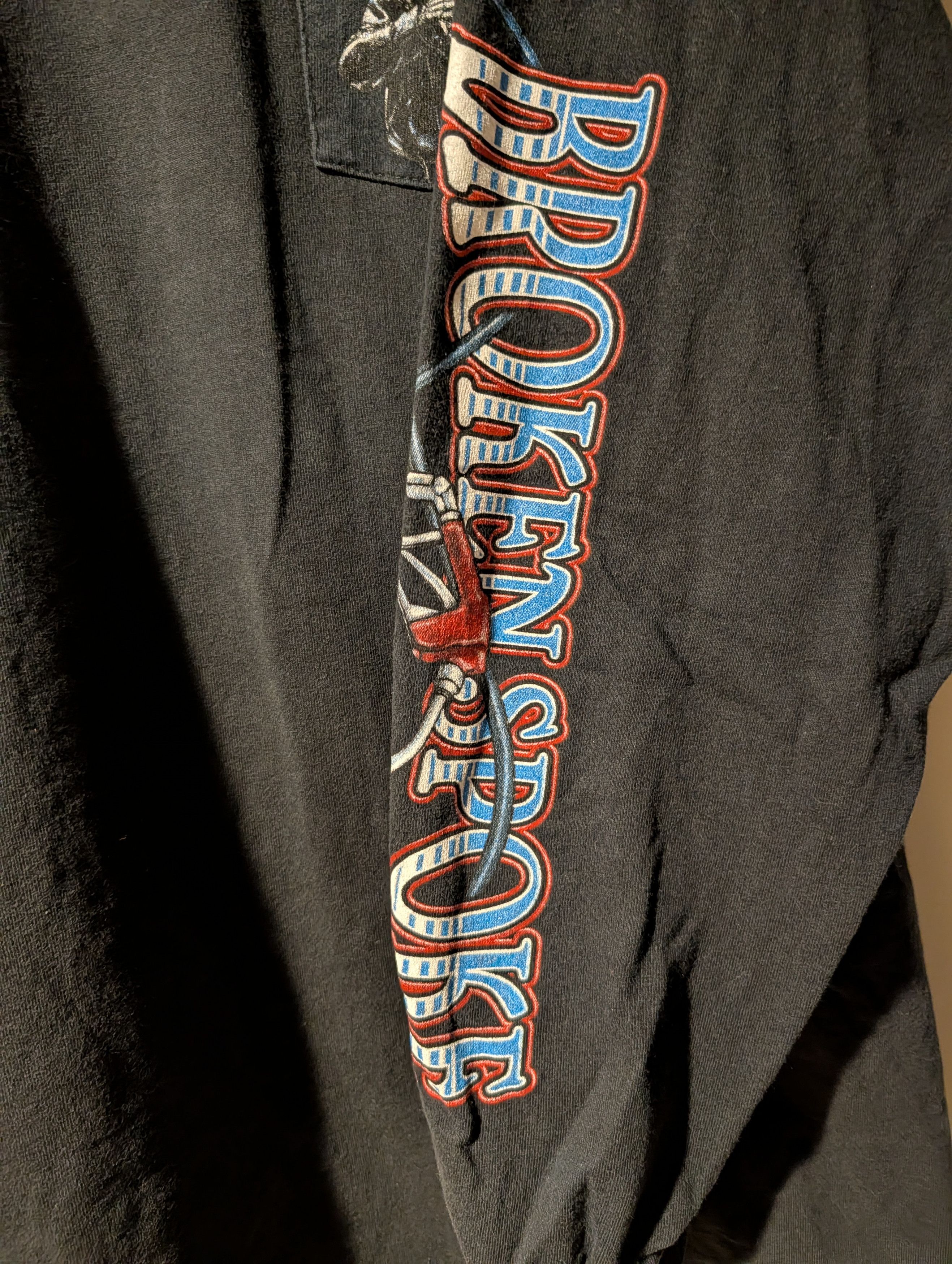 Harley Davidson Vintage 2007 Broken Spoke Saloon Motorcycle Long-Sleeve Size US XL / EU 56 / 4 - 5 Thumbnail