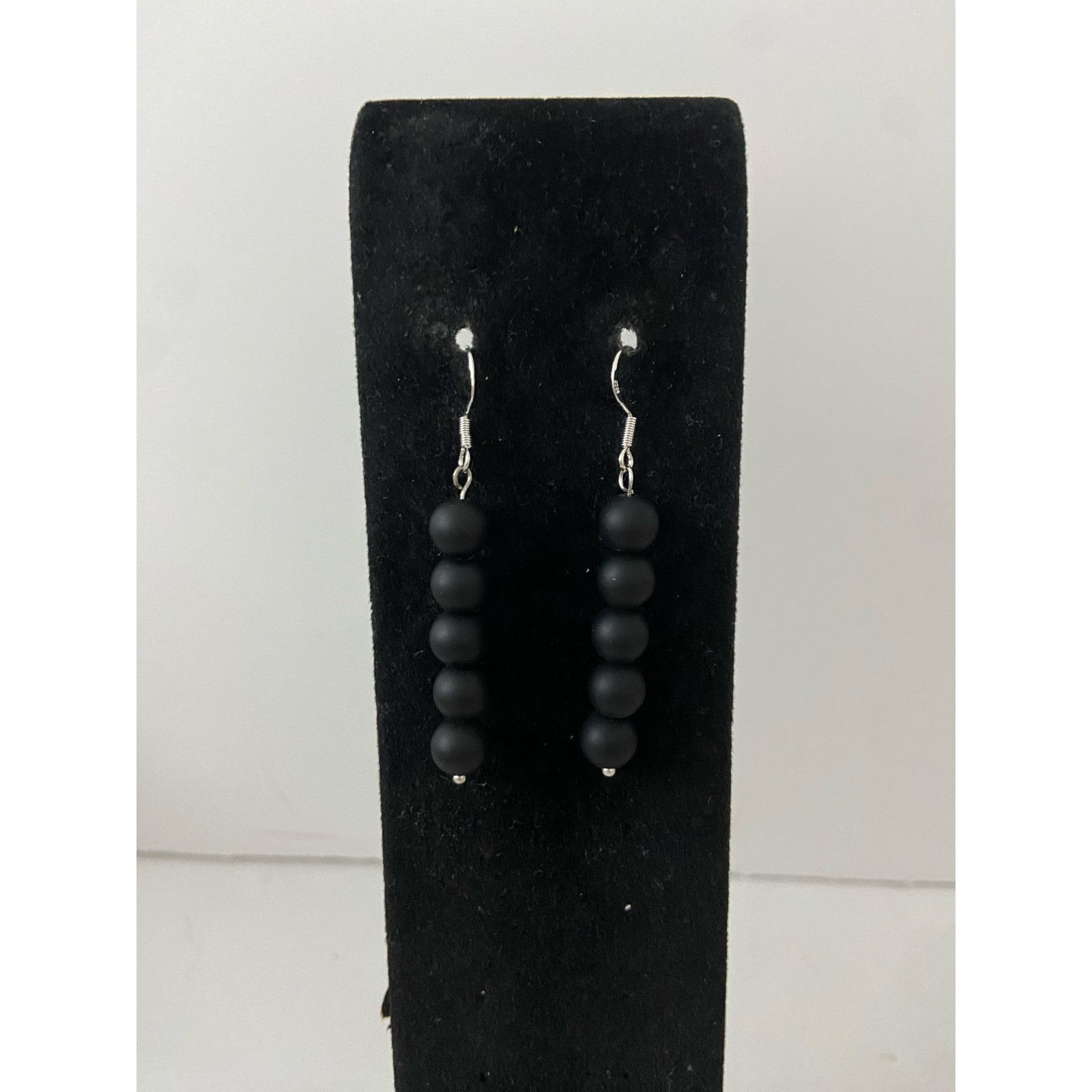 Handmade onyx earrings Size ONE SIZE - 1 Thumbnail